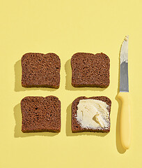 Image showing rye bread slices