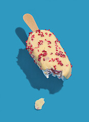 Image showing white chocolate ice cream