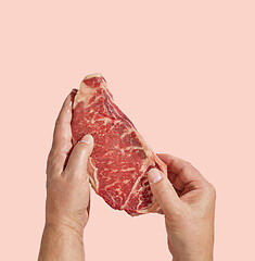 Image showing fresh raw steak