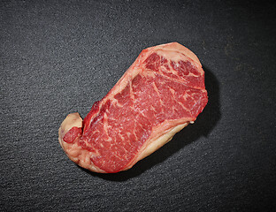 Image showing fresh raw beef steak