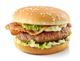 Image showing fresh tasty burger