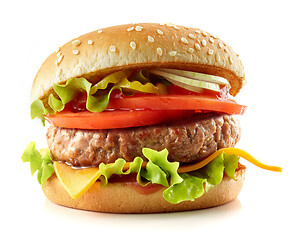 Image showing fresh tasty burger