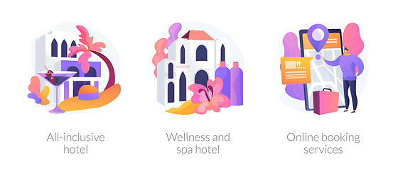 Image showing Luxury hotels abstract metaphors