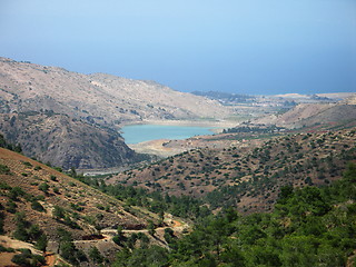 Image showing There is the lake. Cyprus