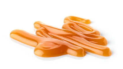 Image showing melted caramel sauce