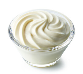 Image showing bowl of whipped cream cheese