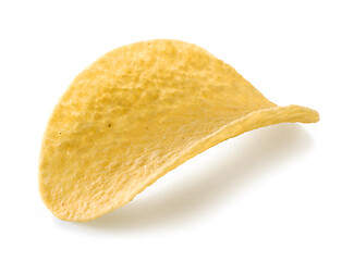 Image showing potato chip on a white background