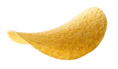 Image showing potato chip on a white background