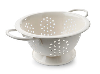 Image showing new colander on white background