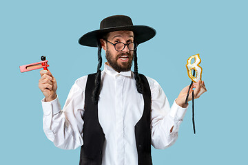 Image showing Portrait of a young orthodox Hasdim Jewish man