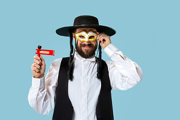 Image showing Portrait of a young orthodox Hasdim Jewish man