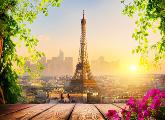 Image showing Background of Paris