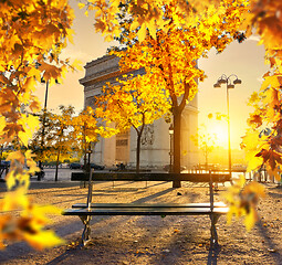 Image showing Arc de Triomphe