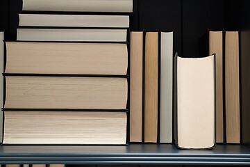 Image showing Books on a shelf