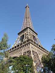 Image showing Eiffel Tower in Paris