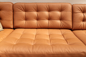 Image showing Luxury leather seat