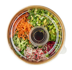 Image showing healthy poke bowl