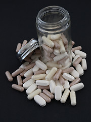Image showing Bottle and Medication