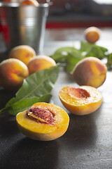 Image showing peaches