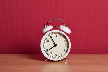 Image showing Alarm Clock on a Shelf