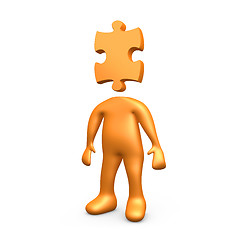 Image showing Puzzle Person