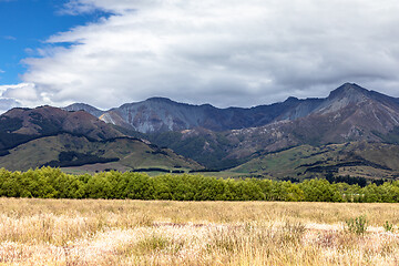 Image showing Landscape scenery in south New Zealand