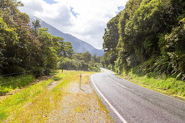 Image showing Landscape scenery in south New Zealand