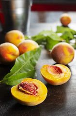 Image showing peaches