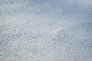 Image showing Fresh snow with morning sunlight as background