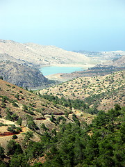 Image showing Lake at the end. Cyprus