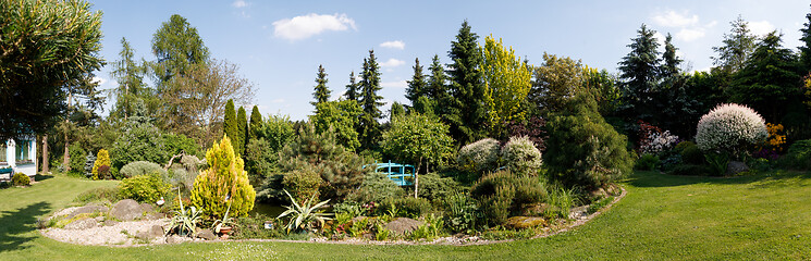 Image showing colorful spring garden