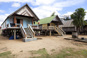 Image showing Village in Dak Lak province in Vietnam