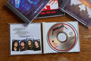 Image showing Metallica Master Of Puppets CD