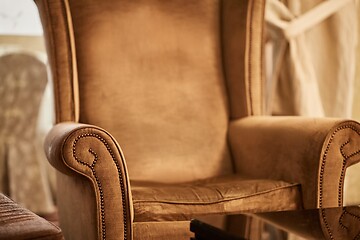 Image showing Luxurious vintage sofa