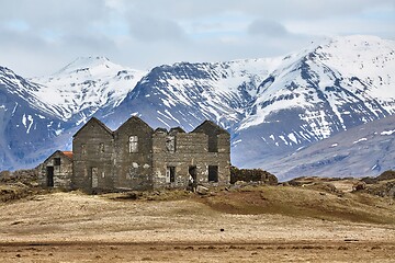 Image showing Abandoned house in Iceland