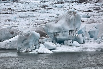 Image showing Glacial lake in Iceland