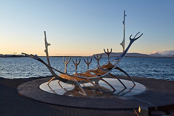 Image showing The Sun Voyager, Reykjavik, Iceland