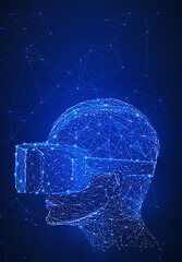 Image showing Virtual reality technology concept.