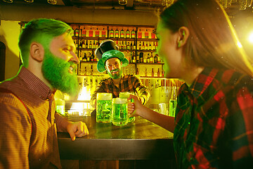 Image showing Saint Patrick\'s Day Party.