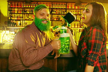 Image showing Saint Patrick\'s Day Party.