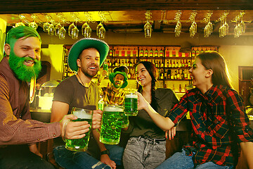 Image showing Saint Patrick\'s Day Party.