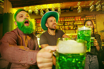 Image showing Saint Patrick\'s Day Party.