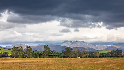 Image showing Landscape scenery in south New Zealand