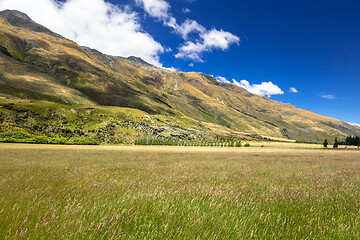 Image showing Landscape scenery in south New Zealand