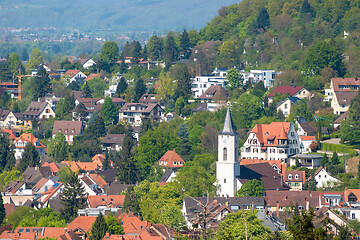 Image showing view from Kirchberg at Freiburg