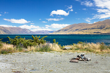 Image showing lake Wanaka; New Zealand south island