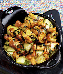 Image showing Roasted Chanterelles Stew