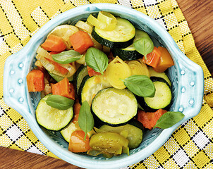 Image showing Colorful Vegetables Ragout