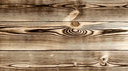 Image showing Scorched Wooden Background