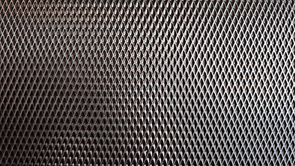Image showing Background texture of metal sheet 